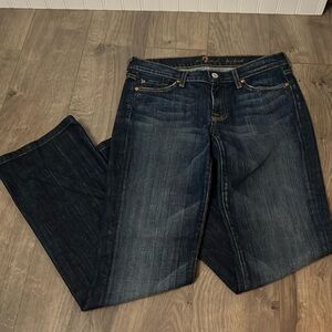7 For All Mankind‎ bootcut jeans, on trend